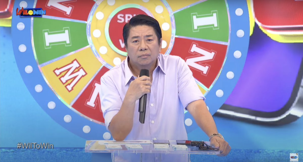 Willie Revillame revokes prize from player who watches rival show