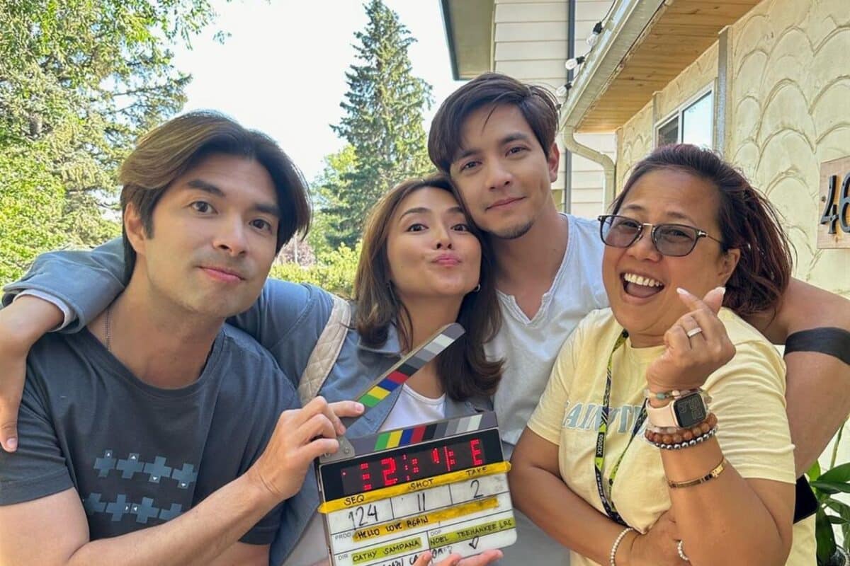 Kathryn Bernardo, Alden Richards wrap filming their scenes in Canada