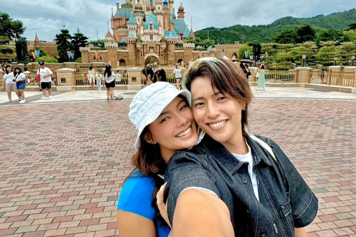 Ex-PBB alum Fumiya Sankai, Kate Valdez's Disneyland trip sparks dating rumors