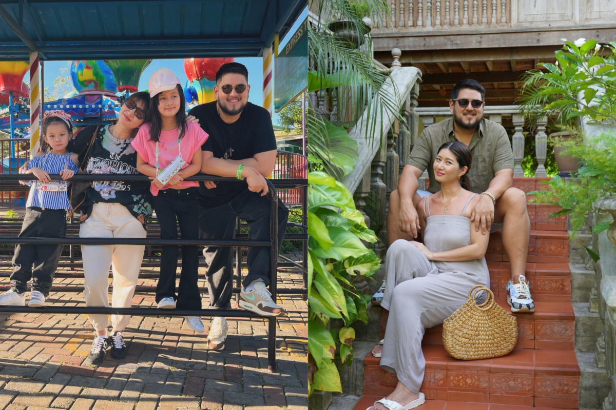 Elvis Gutierrez promises to ‘walk with kids’ after wife Alexa’s death. Images: Instagram/@life.of.guti