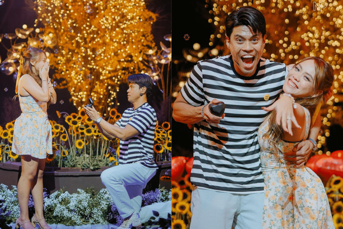 Jerald Napoles, Kim Molina are now engaged. Images: Instagram/@niceprintphoto