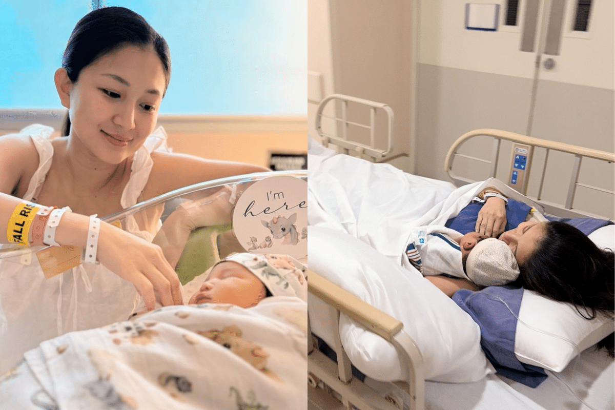 Sheena Halili, non-showbiz husband welcome second child. Images: Instagram/@mysheenahalili