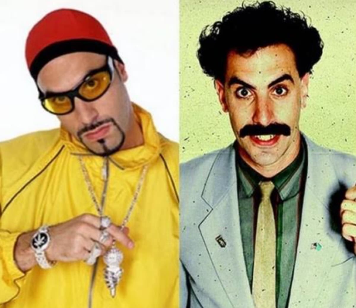 Ali G and Borat