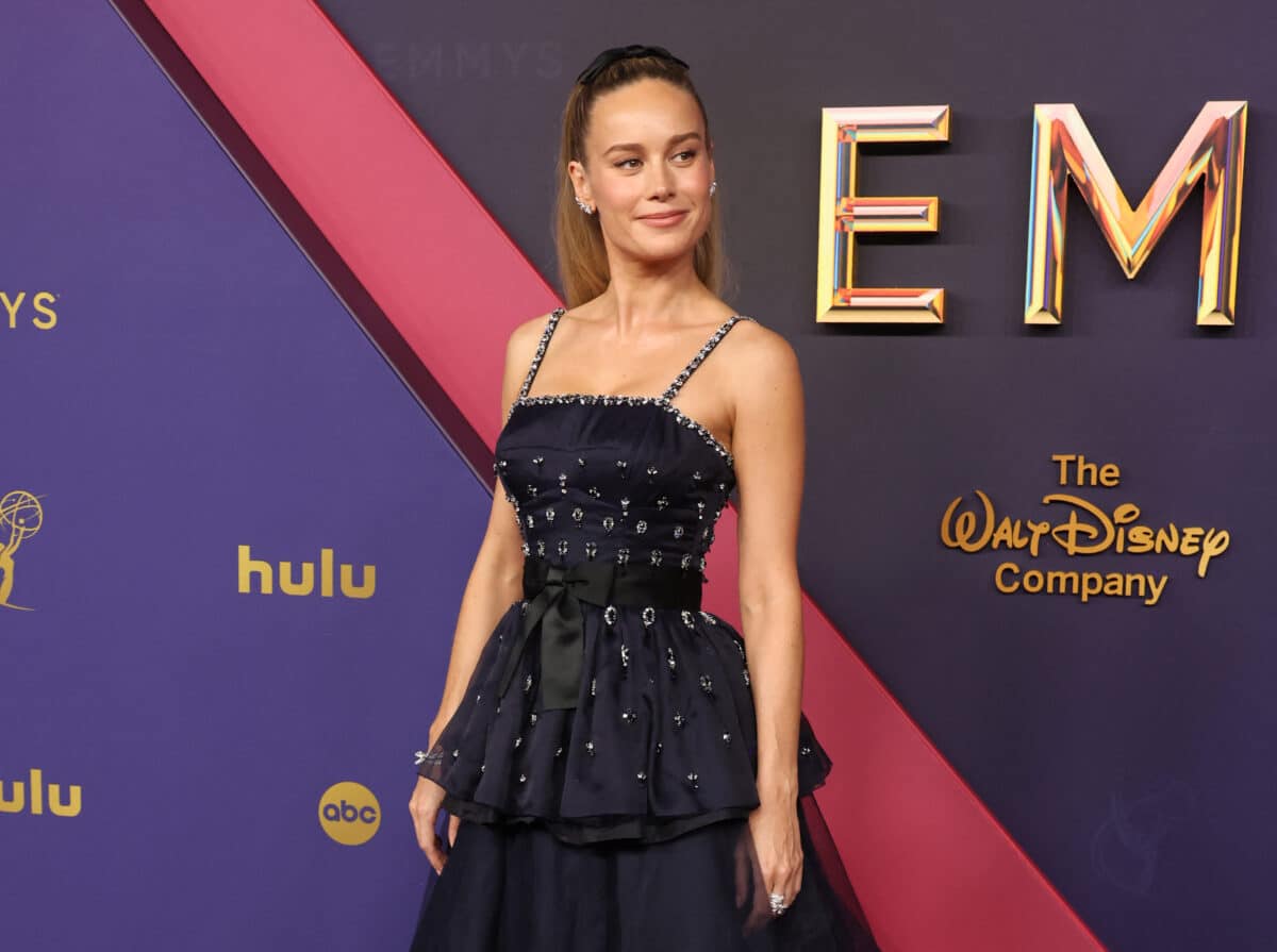 Brie Larson attends the 76th Primetime Emmy Awards at Peacock Theater on Sept. 15, 2024 in Los Angeles, California. Image: Amy Sussman/Getty Images/AFP