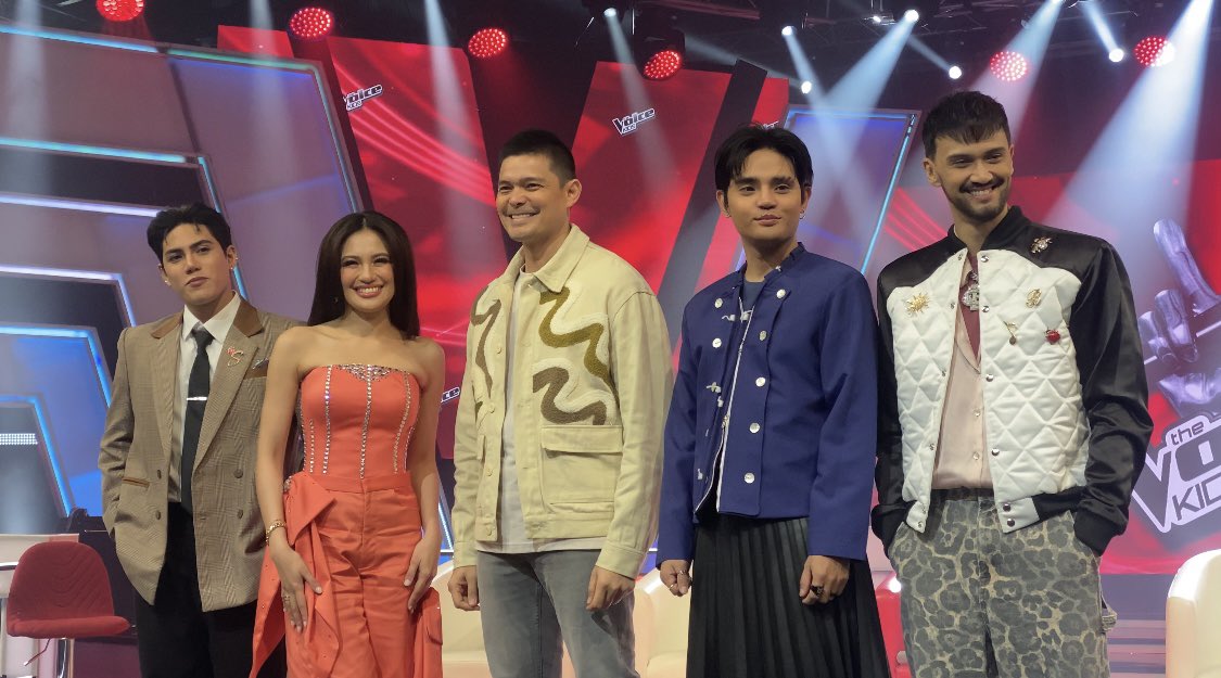 ‘The Voice Kids PH’ judges and host