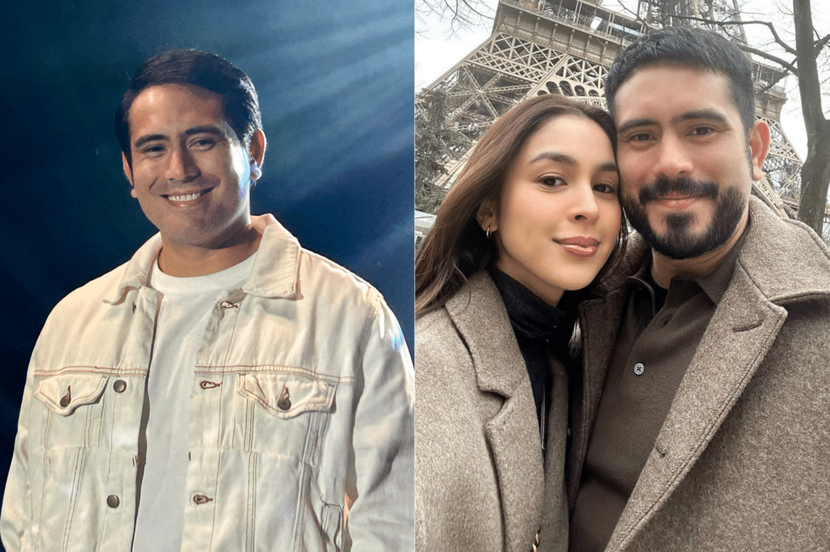 Gerald Anderson sees Julia Barretto as ‘The One,’ but won't marry yet. Images: Hannah Mallorca/INQUIRER.net, Instagram/@juliabarretto