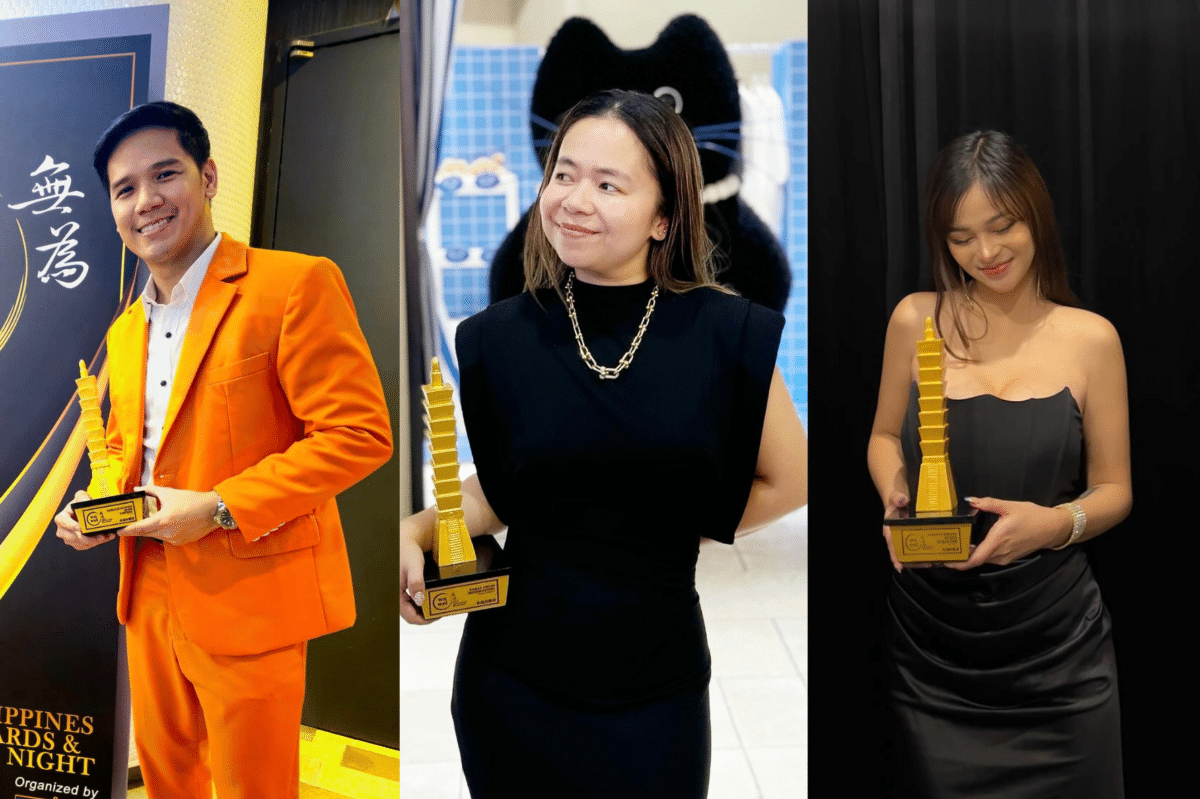 Gerald Santos, Kiray Celis, Angeli Khang win at Wu Wei filmfest in Taiwan. Images: Facebook/Gerald Santos, Angeli Khang, Instagram/@kiraycelis