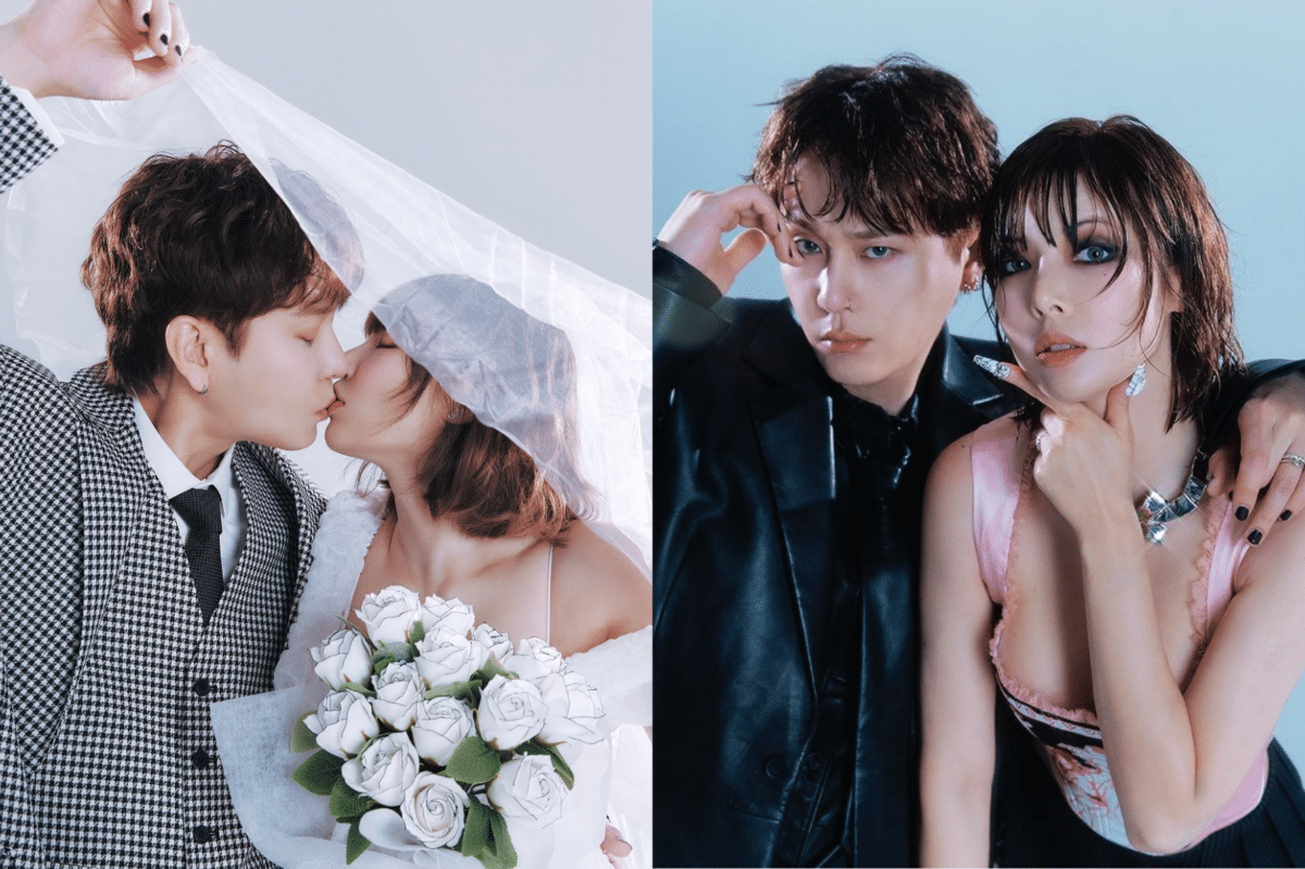 LOOK: Hyuna, Yong Jun-hyung get cozy in sweet, spicy prenup shoot. Images: Instagram/@hyunah_aa