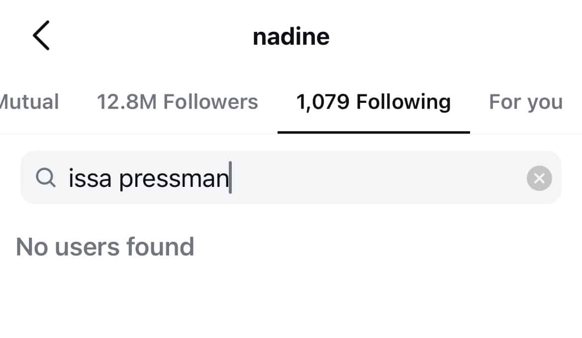 Did Nadine Lustre unfollow James Reid, sisters Issa and Yassi Pressman?