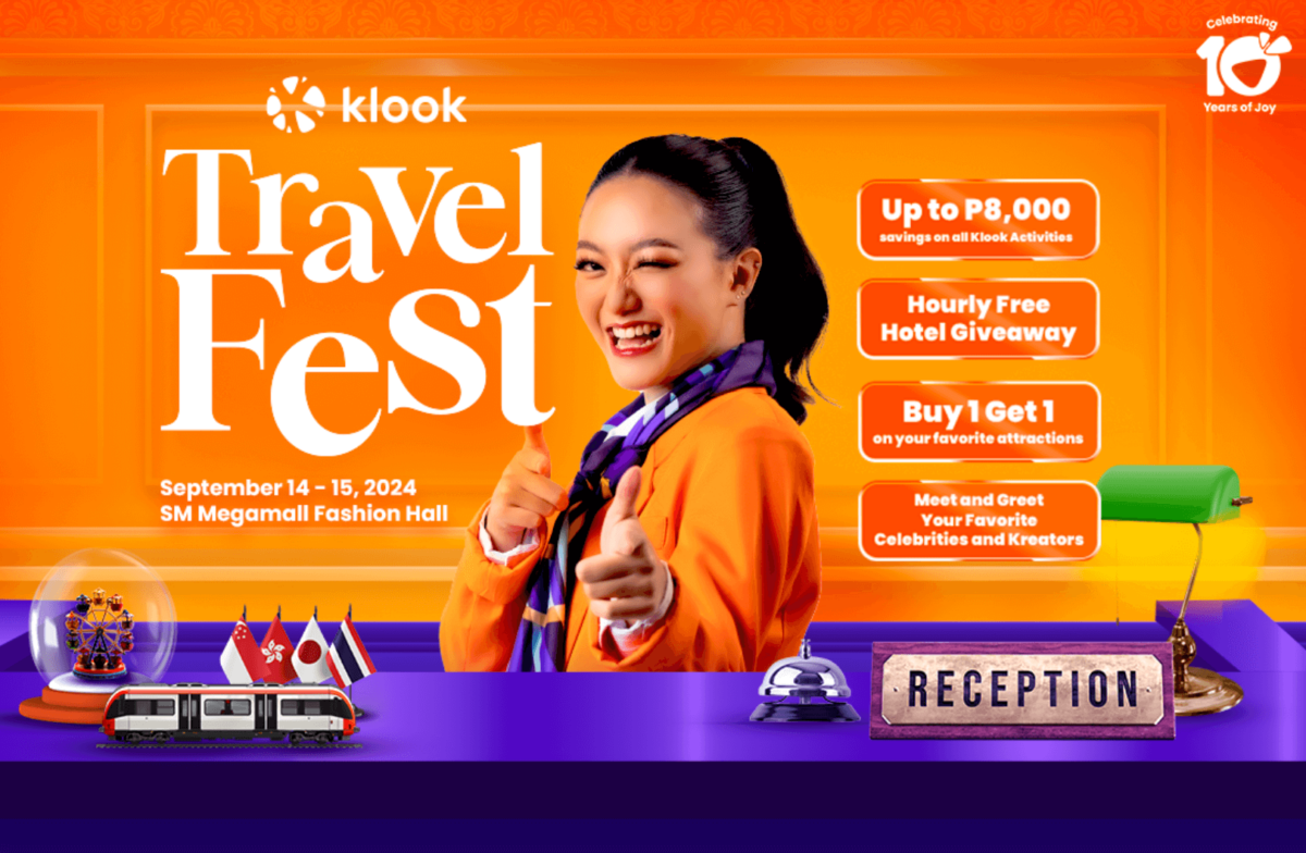 Eyeing discounts for your next Grand Getaway? Klook Travel Fest 2024 has got you covered