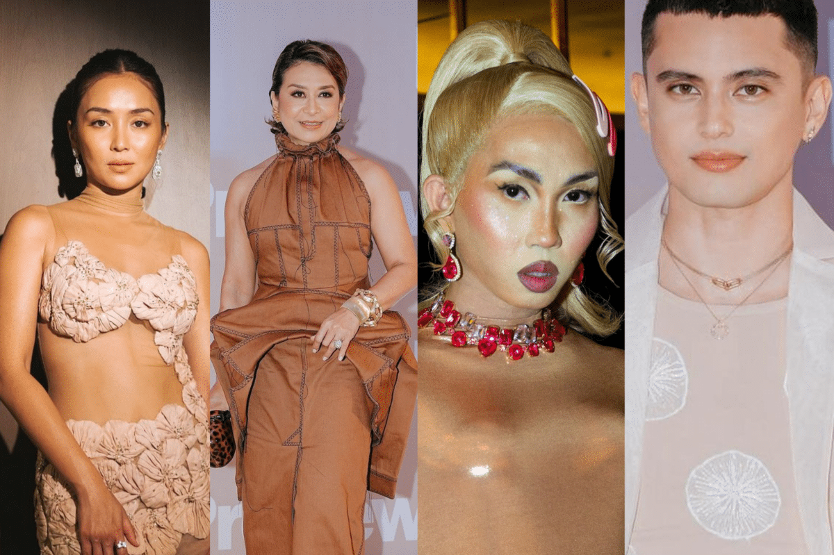 LOOK: Preview Ball 2024's best-dressed celebrities. Images: Paul Vincent Paredes II via Instagram/@markbumgarner, Nice Print Photography, John Carlo Galanto Sateniaman via Instagram/@itssassagurl