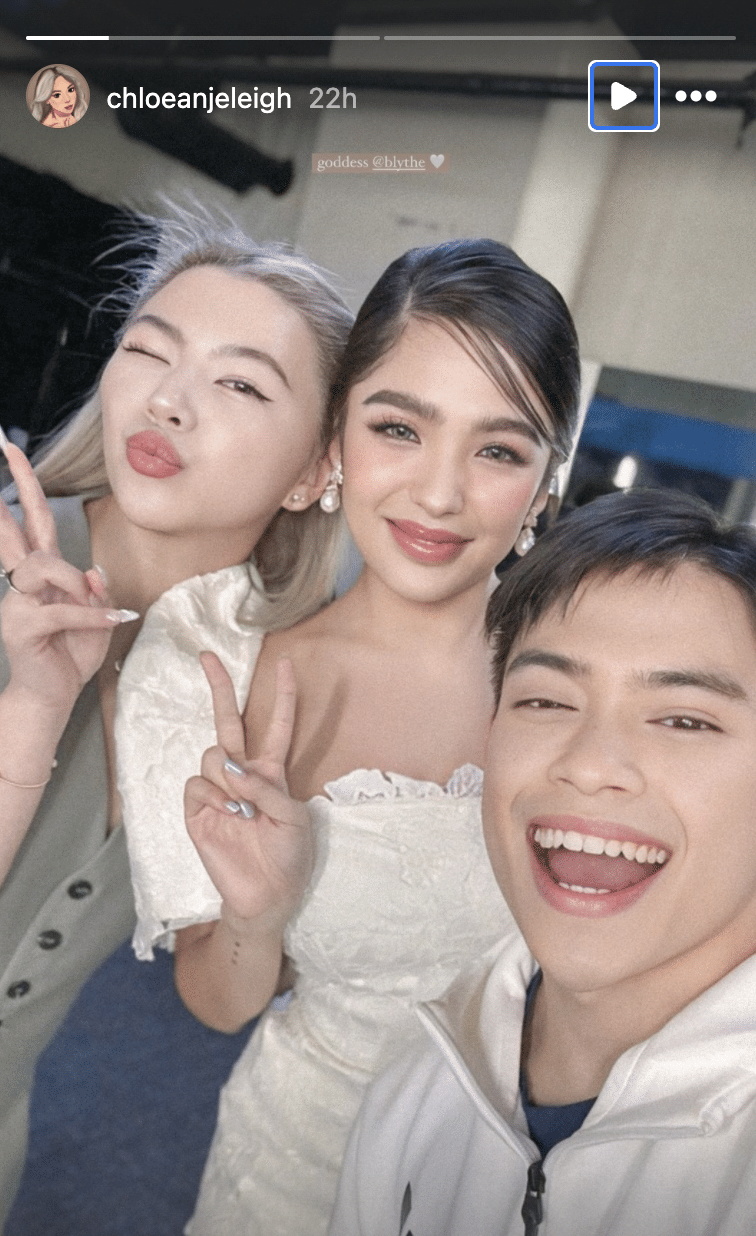 Chloe San Jose gushes over meeting 'goddess' Andrea Brillantes