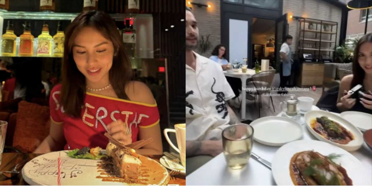 Kyline Alcantara spends 22nd birthday with Kobe Paras, mom in New York