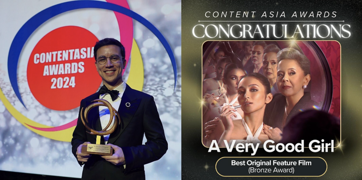 Arjo Atayde, ‘A Very Good Girl’ among winners in ContentAsia 2024 Awards