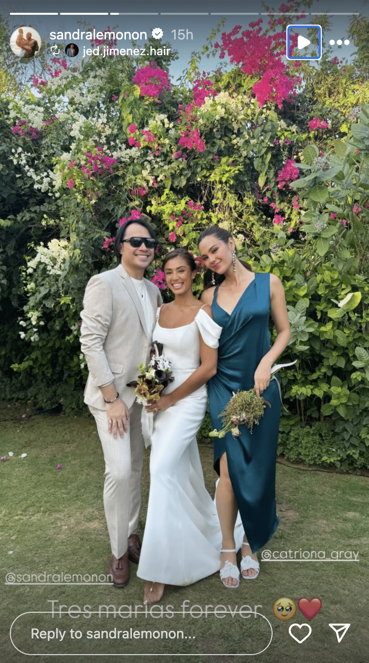 Sandra Lemonon, Sol Mercado get married in Bali