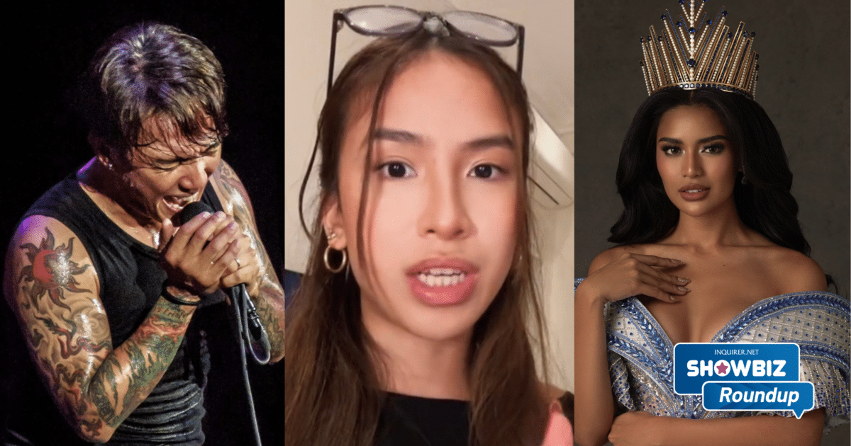 Showbiz Roundup: Arnel Pineda; Emman Atienza, Krishnah Gravidez’s viral P130,000 dinner. Images: FILE PHOTOS