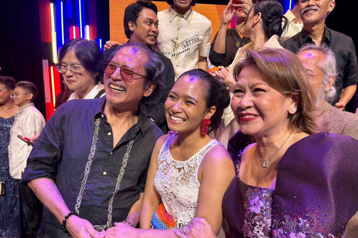 Ronnie Lazaro, Rebecca Chuaunsu win top acting honors at Sinag Maynila 2024. Image: Hannah Mallorca/INQUIRER.net