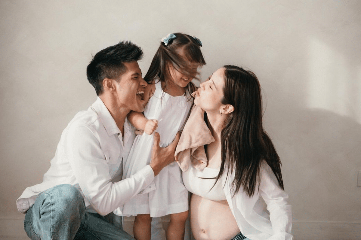 Vin Abrenica, Sophie Albert reveal they’re expecting a baby girl. Image: Instagram/@itssophiealbert