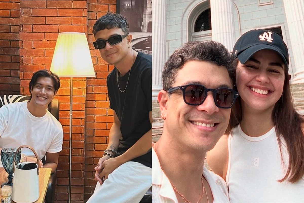 Santino Rosales gushes over dad Jericho Rosales, Janine Gutierrez