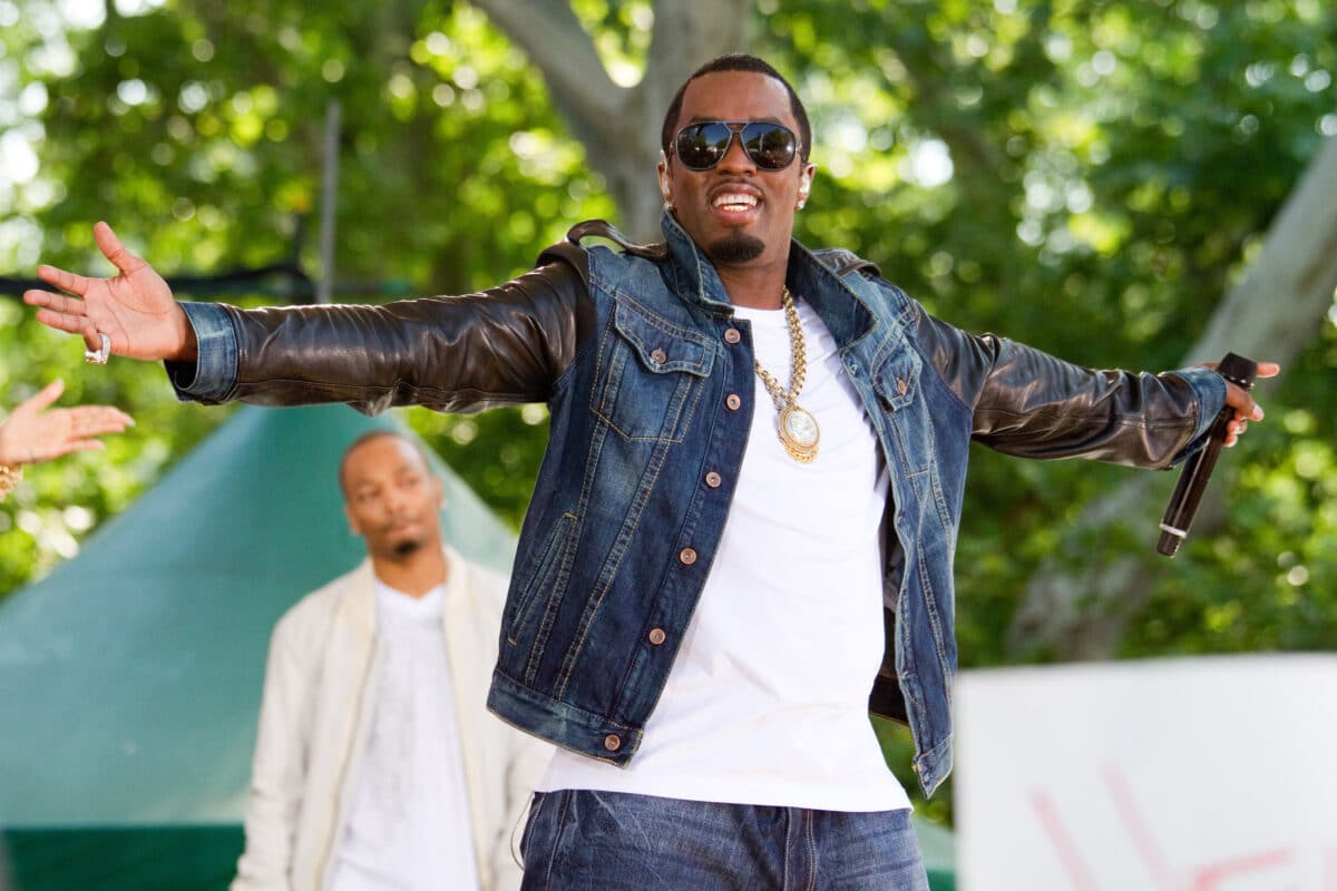 Sean 'Diddy' Combs performs with his new group "Diddy - Dirty Money" in Central Park, on ABC's "Good Morning America" show, in New York, Friday, June 4, 2010. Image: AP Photo/Charles Sykes