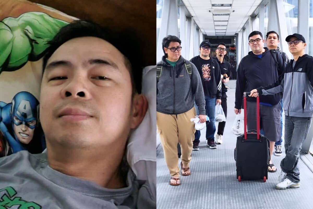 Chito Miranda back home after being stranded in Sorsogon