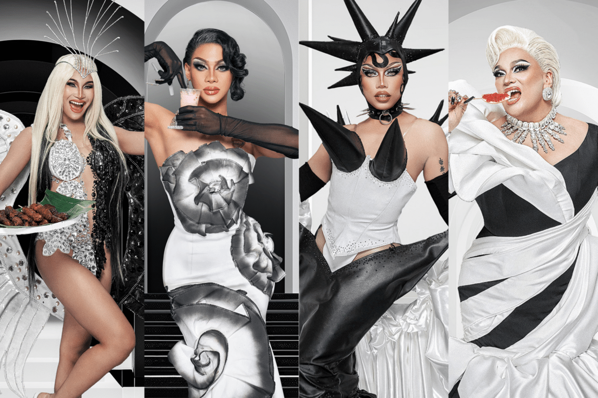 Angel, Maxie, Khianna, Tita Baby announced as ‘Drag Race PH’ S3 Top 4. Images: Courtesy of World of Wonder