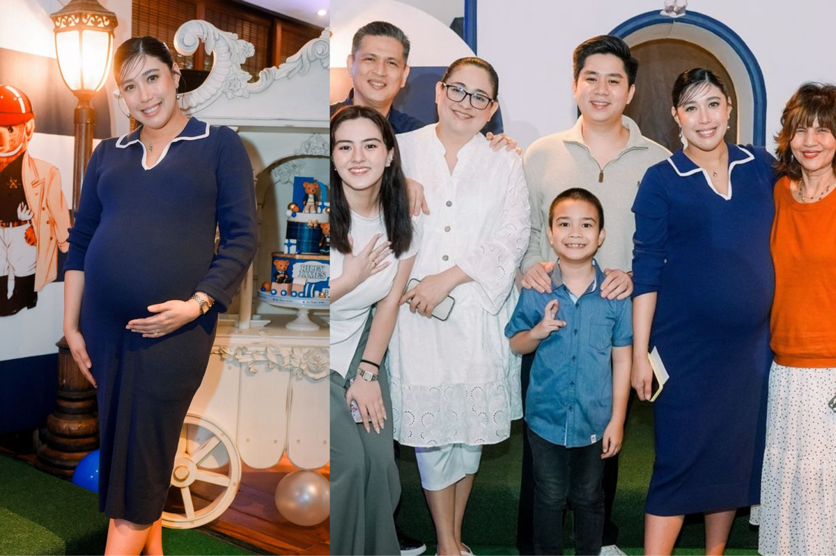 Dani Barretto bonds with Legaspi family sans dad Kier at baby shower