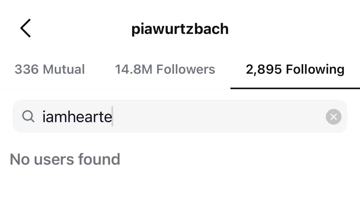 Image: Screengrab from Instagram/@piawurtzbach