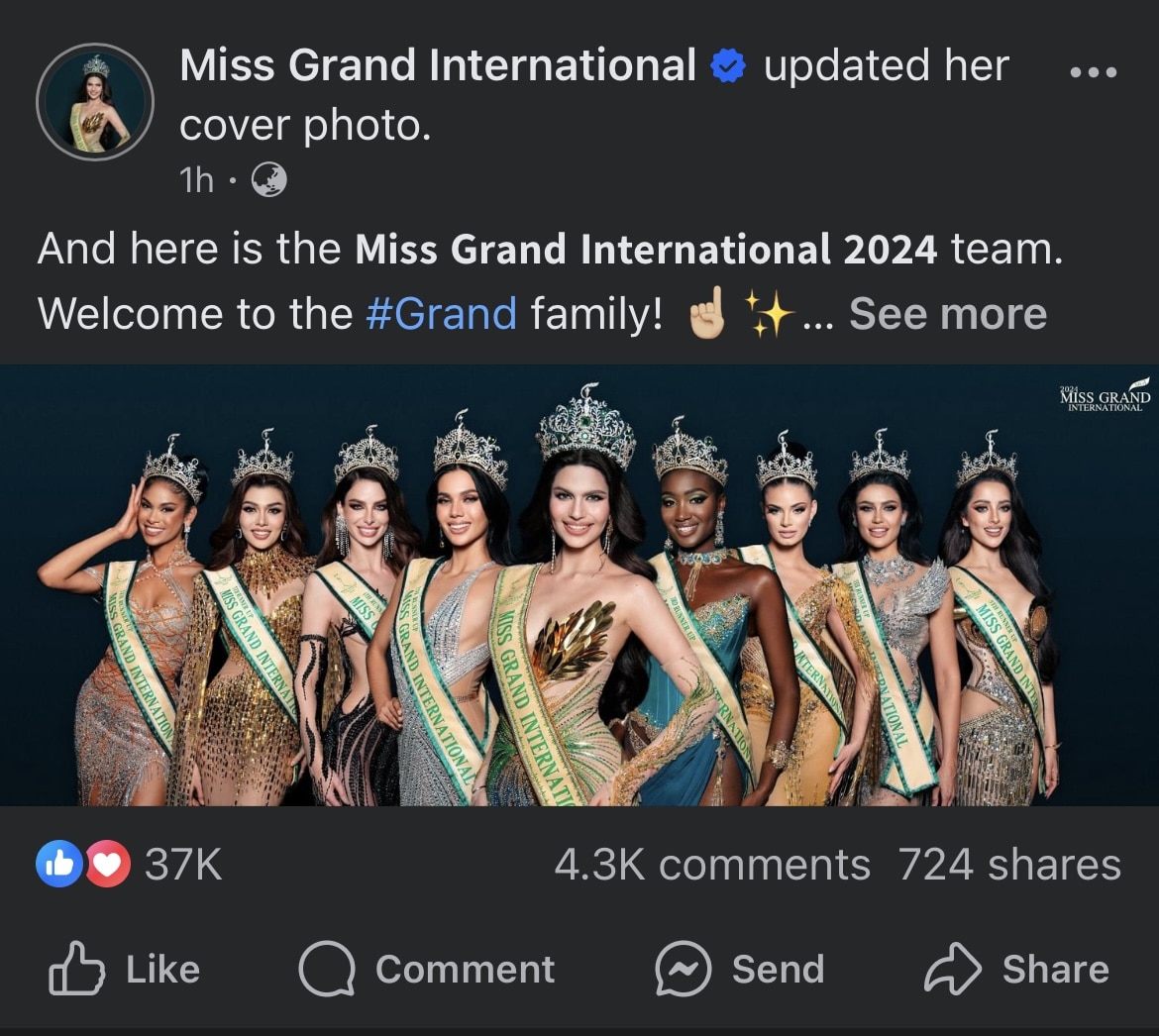 Image: Screengrab from Facebook/Miss Grand International