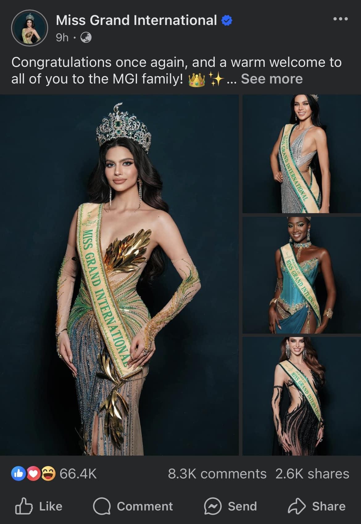 Image: Screengrab from Facebook/Miss Grand International