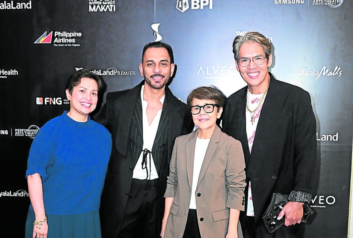 Lea Salonga, Chris Mohnani, Dolly de Leon and Clint Ramos