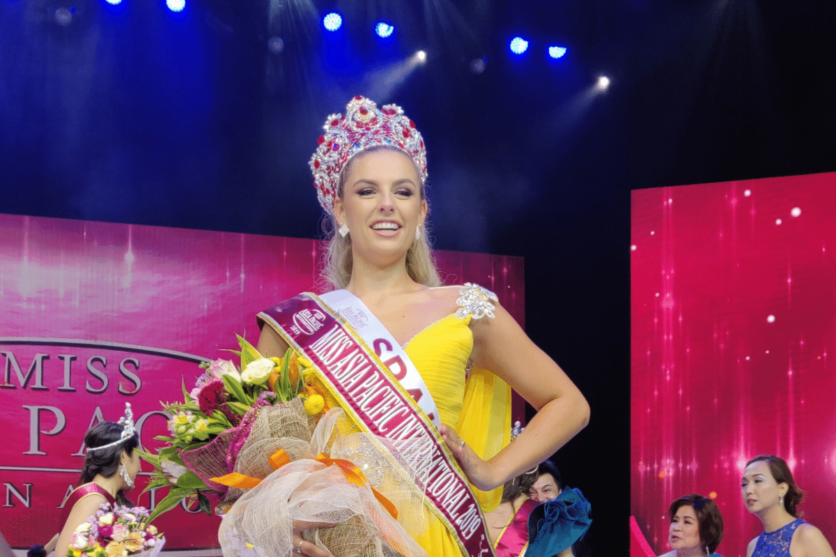 Reigning Miss Asia Pacific International Chaiyenne Huisman. Image: Armin P. Adina/INQUIRER.net