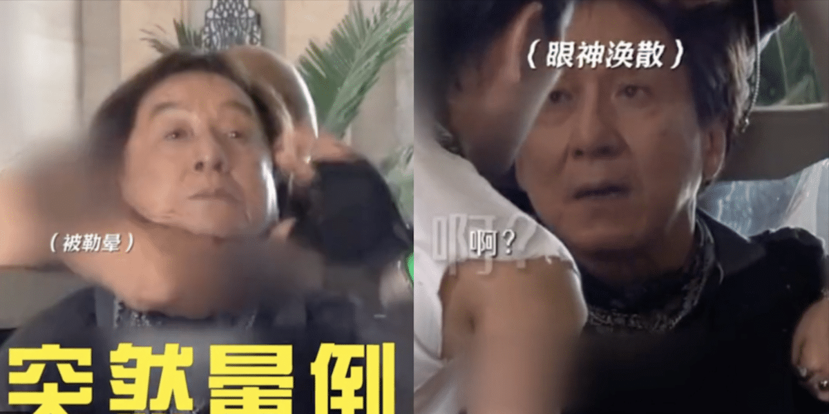 Jackie Chan, 70, collapses while filming a fight scene for a new film