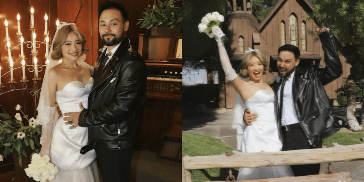 Actor Dino Imperial marries former MYX VJ Debbie in Las Vegas