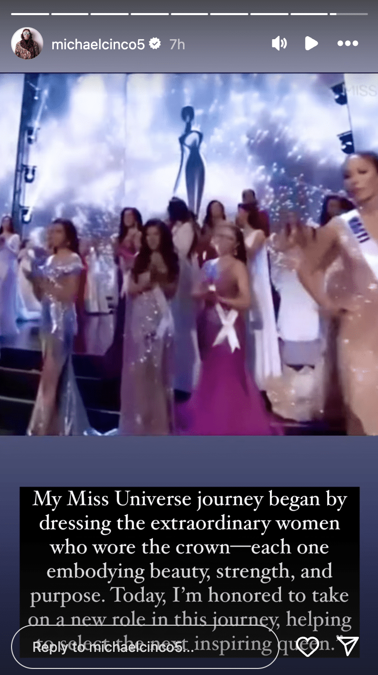 Michael Cinco 'humbled, honored' to join Miss Universe 2024 selection committee