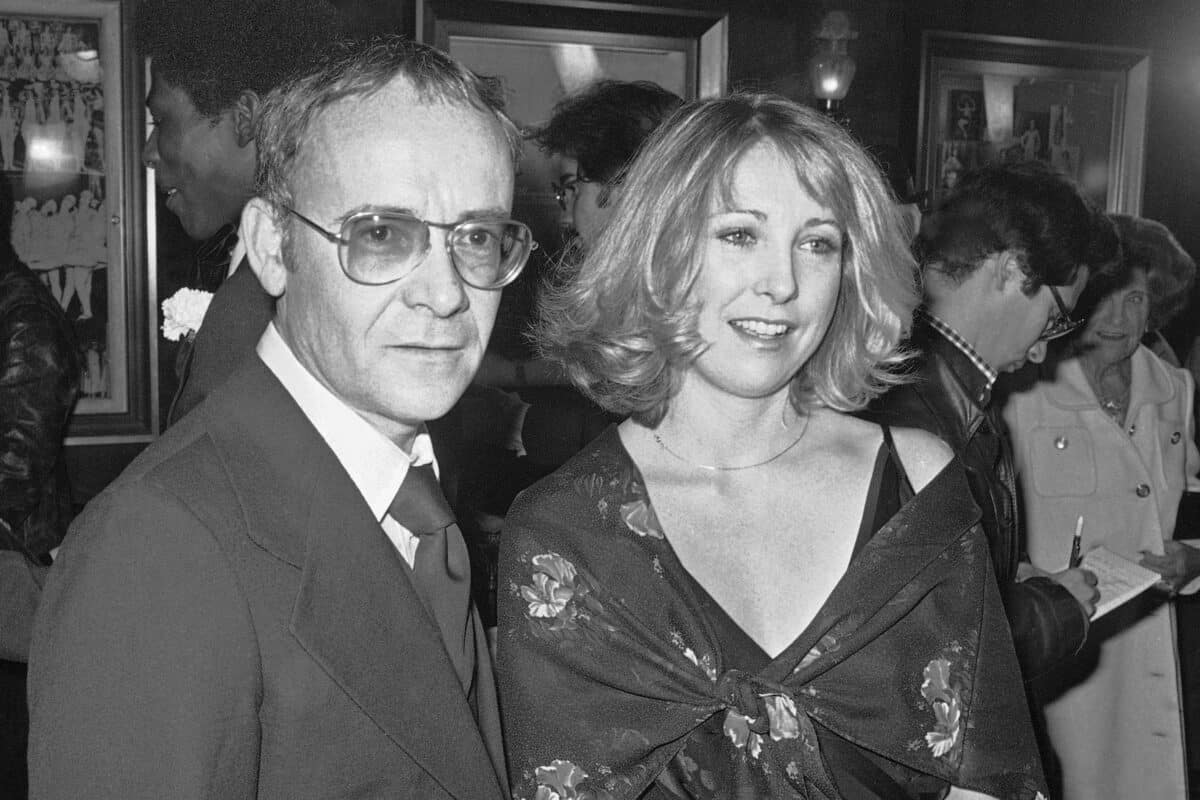 Buck Henry (left) and Teri Garr