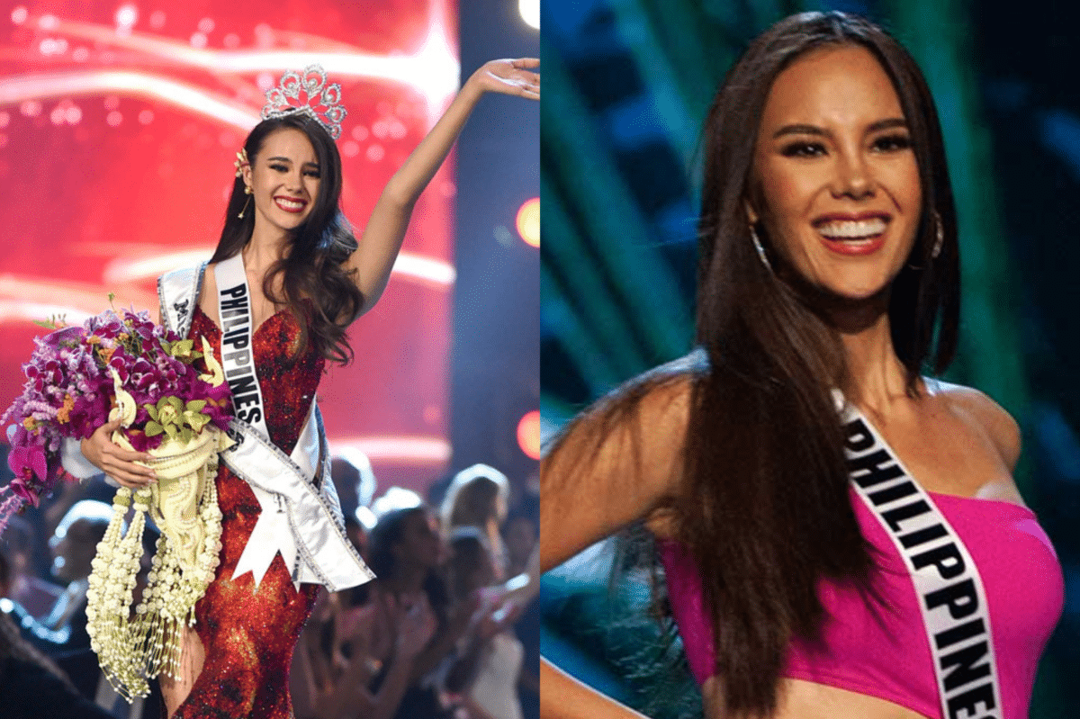 What Catriona Gray thinks of her ‘pambansang coping mechanism’ moniker. Images: Instagram/@missuniverse