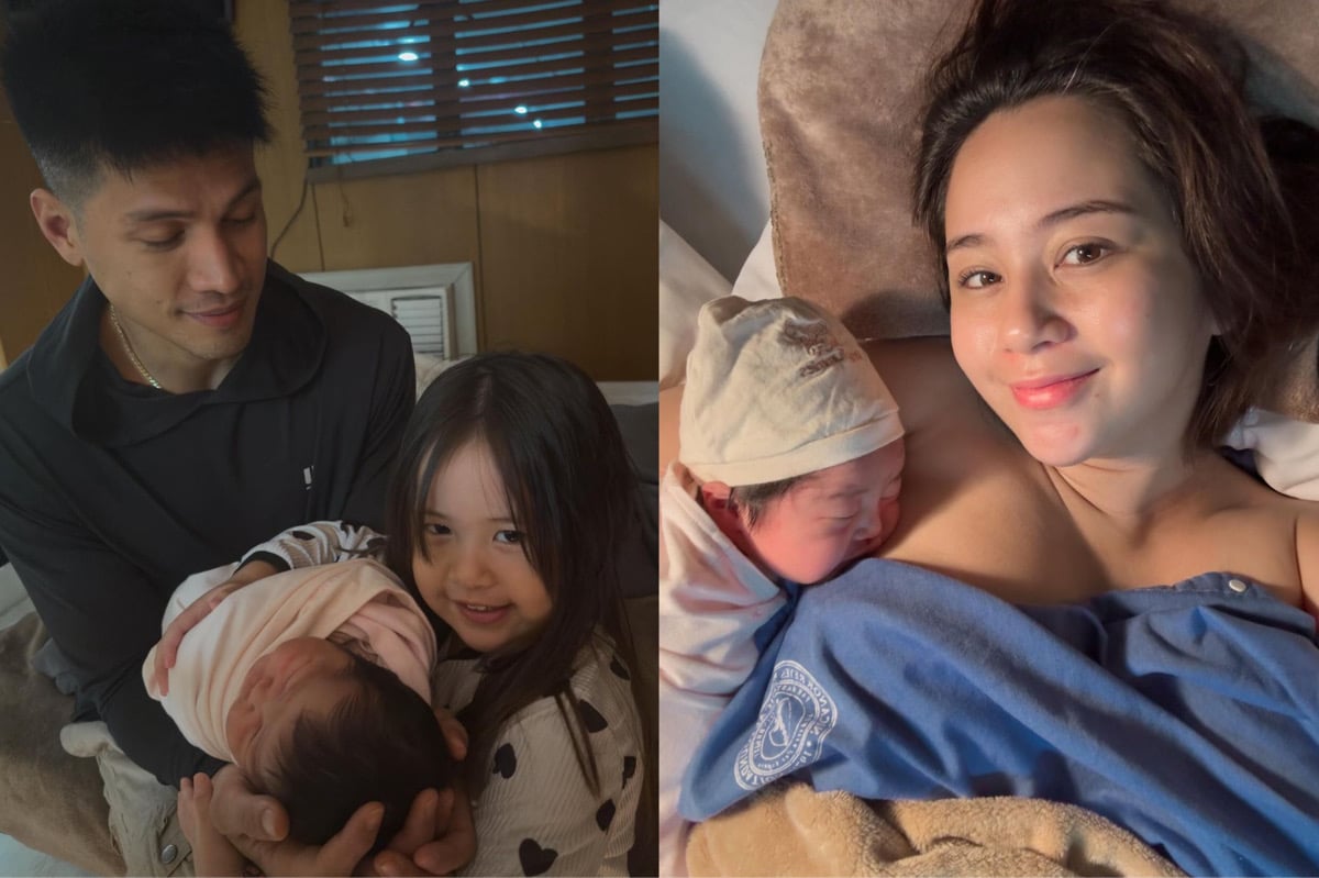 Vin Abrenica, Sophie Albert welcome baby No. 2