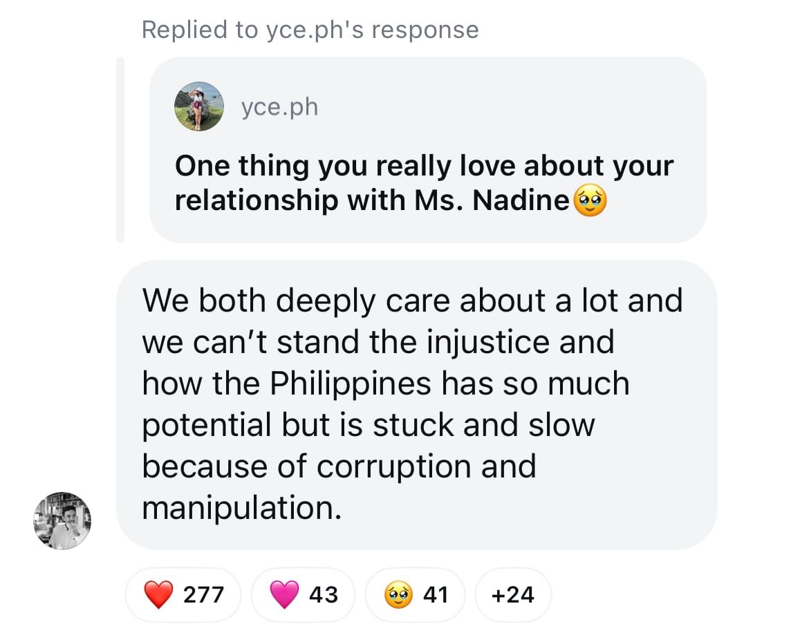 Christophe Bariou on what he loves most on relationship with Nadine Lustre