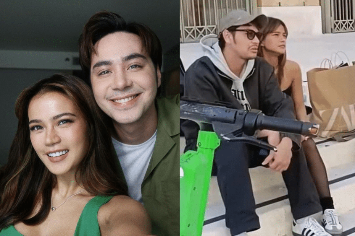 Maris Racal on alleged couple shoes with Anthony Jennings: ‘Nagkataon lang’. Images: Instagram/@mariesteller, Facebook/Goldy Bellezza