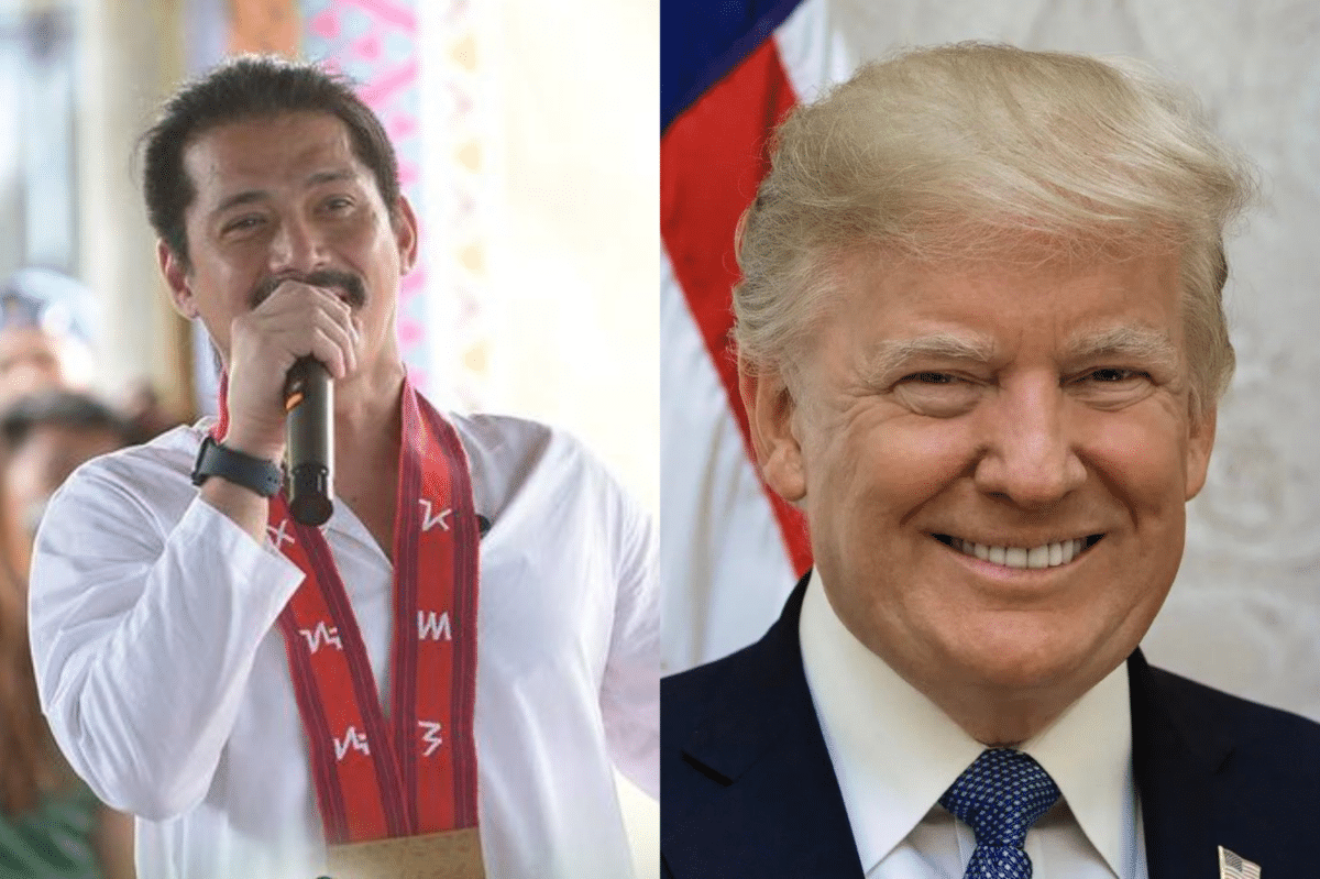 Robin Padilla claims Donald Trump ‘can save the world from war’. Images: Instagram/@senatorrobinpadilla, White House's official website