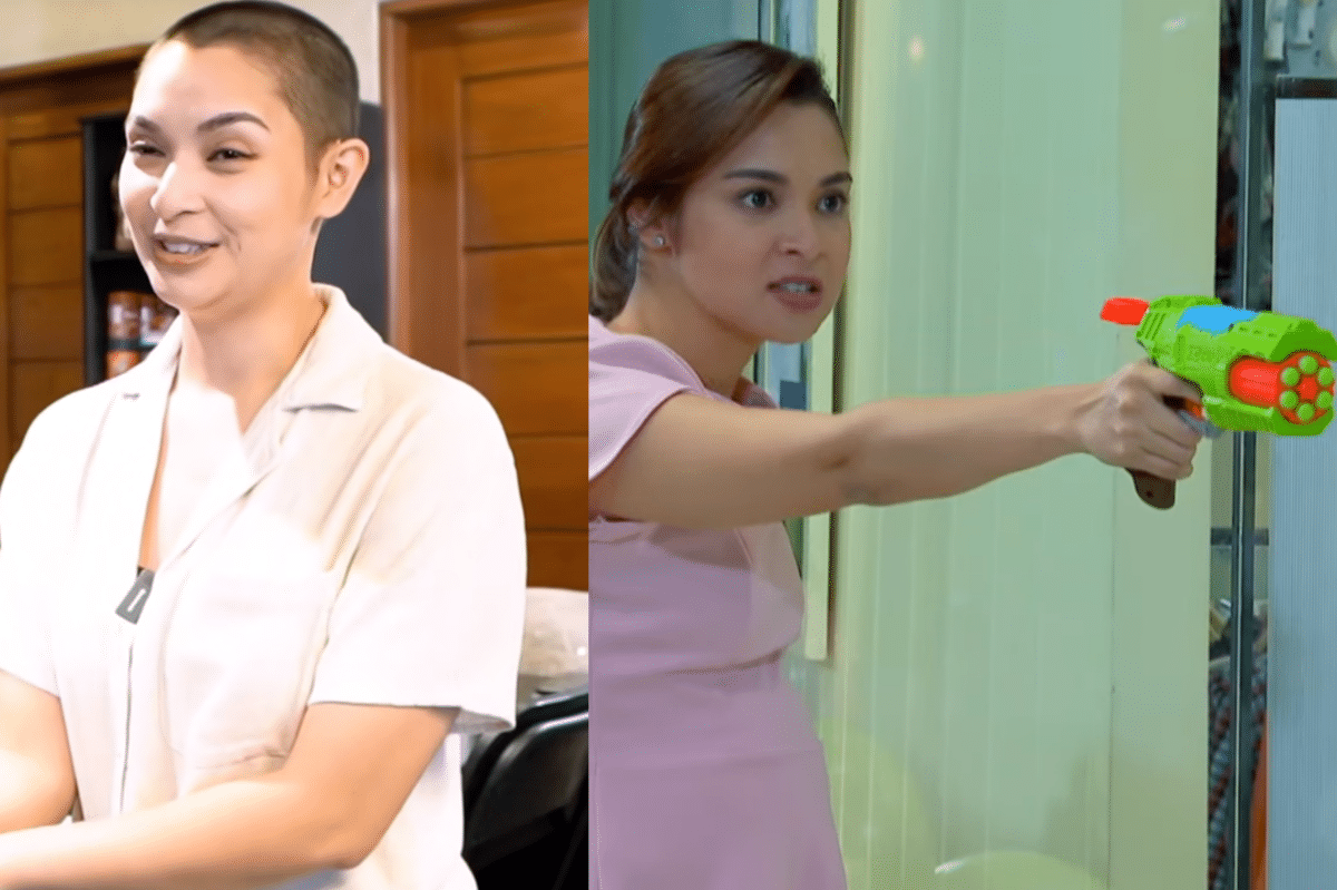 Ryza Cenon admits being confused at water gun scene in ‘Ika-6 na Utos’. Images: Screengrab from TikTok/realryzacenon, Facebook/GMA Network