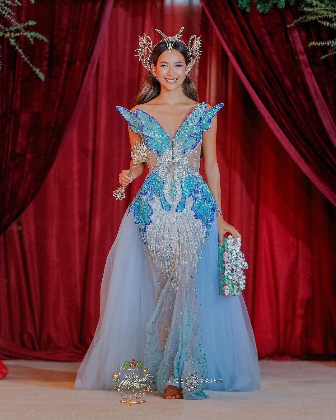 Samantha Bernardo during the Star Magical Christmas 2024 event. Image: Courtesy of Nice Print Photography