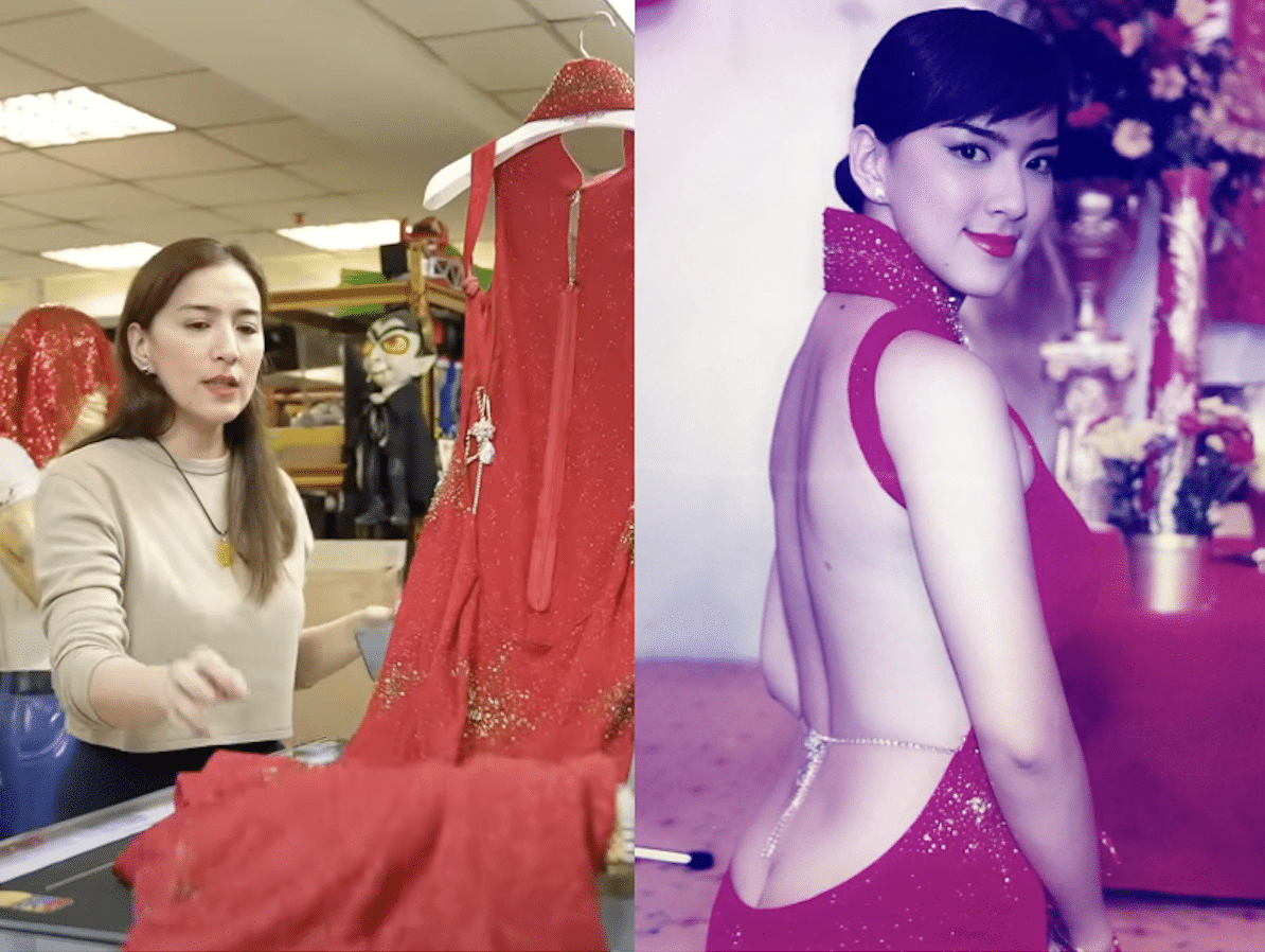 Ara Mina asks Boss Toyo’s help to auction famous ‘Mano Po’ gown