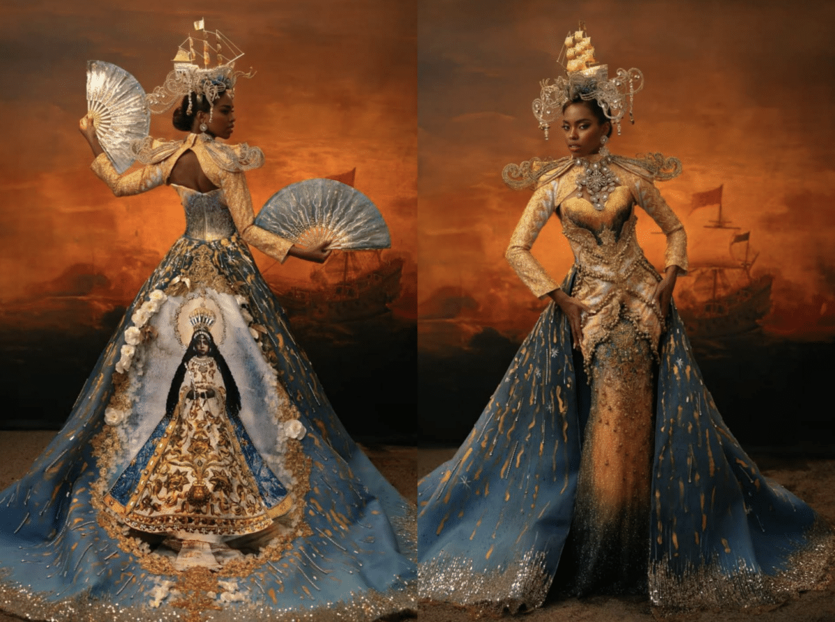 Chelsea Manalo channels faith in God in Miss Universe 2024 national costume