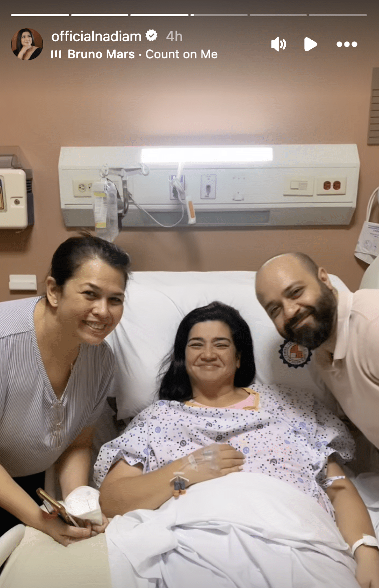 Nadia Montenegro recovering after heart procedure, severe seizure