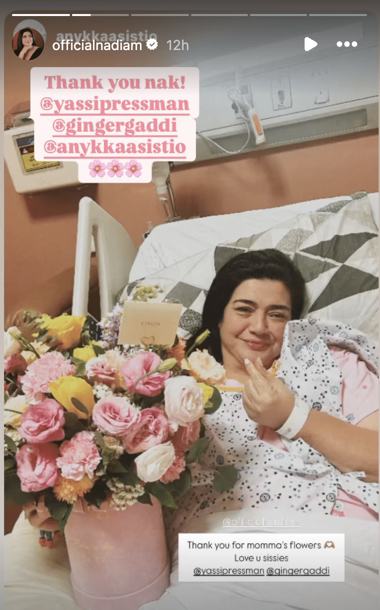 Nadia Montenegro recovering after heart procedure, severe seizure