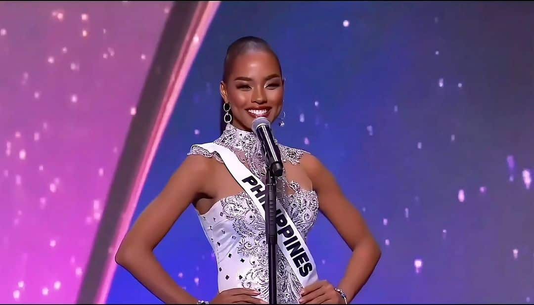 Philippines' Chelsea Manalo in Miss Universe 2024