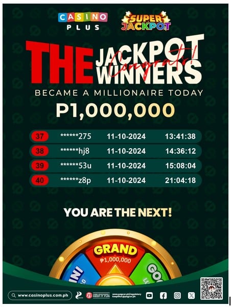 casino plus super jackpot