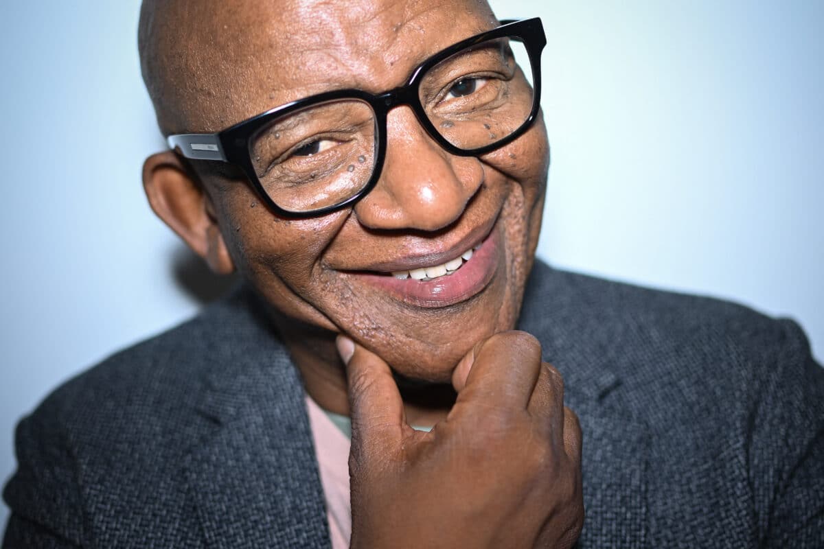 South African composer Lebo M poses for a portrait, in central London, on Dec. 12, 2024. Image: Photo by Justin Tallis/AFP